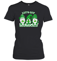 Gnomes let's get shamrocked St. Patrick's day Women's T-Shirt - kambletee