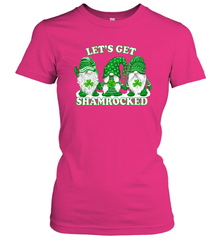 Gnomes let's get shamrocked St. Patrick's day Women's T-Shirt - kambletee