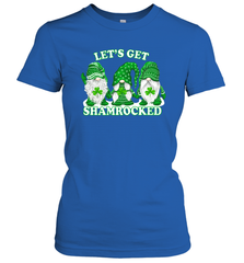 Gnomes let's get shamrocked St. Patrick's day Women's T-Shirt - kambletee