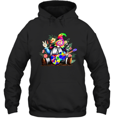 Gnome playing guitar St Patrick's Day Hoodie - kambletee