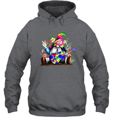 Gnome playing guitar St Patrick's Day Hoodie - kambletee