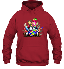 Gnome playing guitar St Patrick's Day Hoodie - kambletee