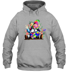 Gnome playing guitar St Patrick's Day Hoodie - kambletee