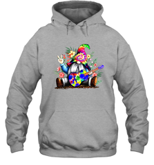Gnome playing guitar St Patrick's Day Hoodie - kambletee