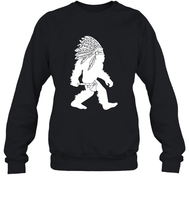 Native American Bigfot Sweatshirt - kambletee