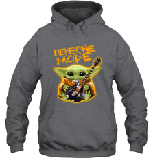 Baby Yoda Hug Guitar Depeche Mode Hoodie - kambletee