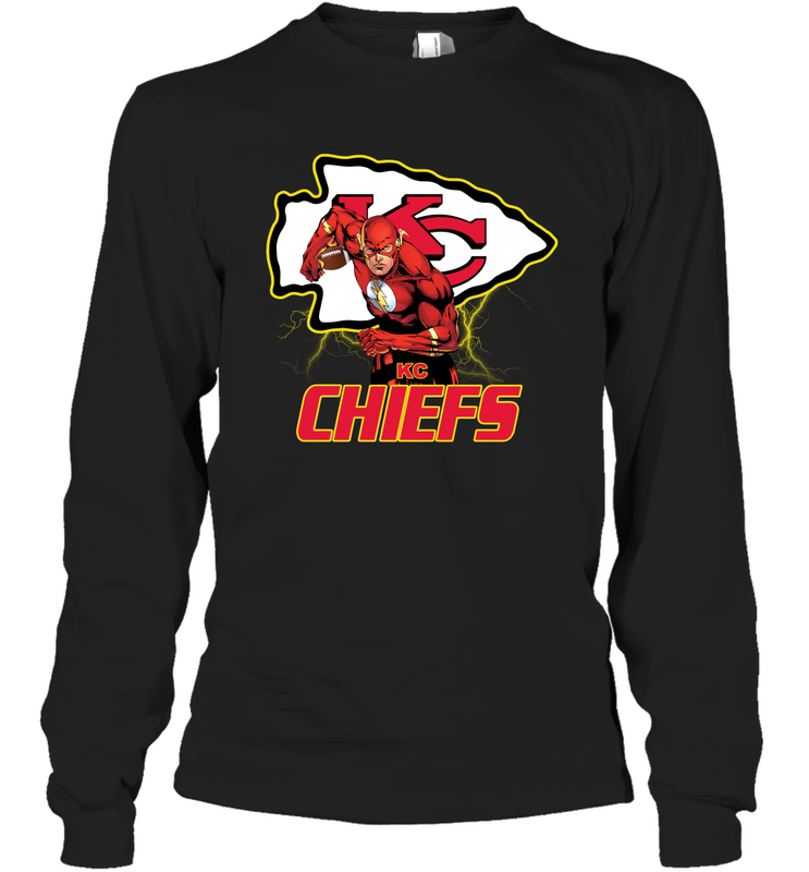 The Flash Kansas City Chiefs 2020 Long Sleeve T-Shirt - kambletee