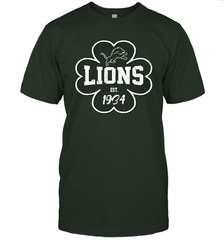 Patrick's Day Shamrock For Detroit Lions Fans Men's T-Shirt - kambletee