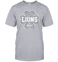 Patrick's Day Shamrock For Detroit Lions Fans Men's T-Shirt - kambletee