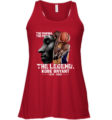 The Mamba The Myth The Legend Kobe Bryant 1987 2020 Racerback Tank - kambletee