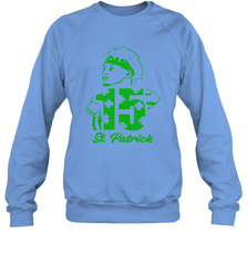 Happy St. Patrick's Day 15 Patrick Mahomes Kansas City Chiefs Sweatshirt - kambletee