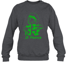 Happy St. Patrick's Day 15 Patrick Mahomes Kansas City Chiefs Sweatshirt - kambletee