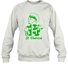 Happy St. Patrick's Day 15 Patrick Mahomes Kansas City Chiefs Sweatshirt - kambletee