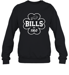 Patrick's Day Shamrock For Buffalo Bills Fans Sweatshirt - kambletee