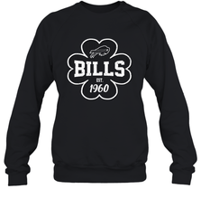 Patrick's Day Shamrock For Buffalo Bills Fans Sweatshirt - kambletee