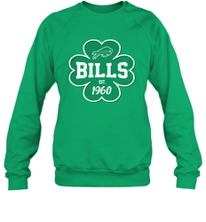 Patrick's Day Shamrock For Buffalo Bills Fans Sweatshirt - kambletee