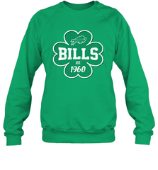 Patrick's Day Shamrock For Buffalo Bills Fans Sweatshirt - kambletee