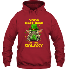 Baby Yoda Best Irish In The Galaxy Hoodie - kambletee