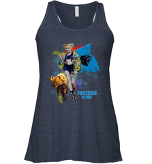 Harley Quinn Carolina Panthers Of Prey Racerback Tank - kambletee