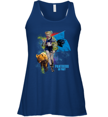 Harley Quinn Carolina Panthers Of Prey Racerback Tank - kambletee