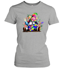 Gnome playing guitar St Patrick's Day Women's T-Shirt - kambletee