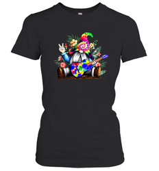 Gnome playing guitar St Patrick's Day Women's T-Shirt - kambletee