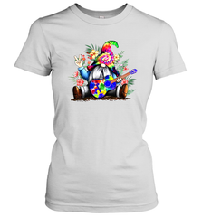 Gnome playing guitar St Patrick's Day Women's T-Shirt - kambletee