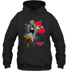 Harley Quinn Kansas City Chiefs Of Prey Hoodie - kambletee