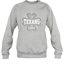 Patrick's Day Shamrock For Houston Texans Fans Sweatshirt - kambletee
