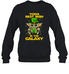 Baby Yoda Best Irish In The Galaxy Sweatshirt - kambletee