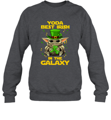 Baby Yoda Best Irish In The Galaxy Sweatshirt - kambletee