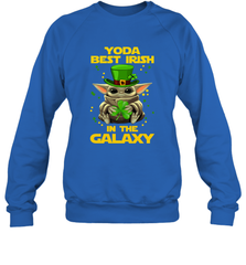 Baby Yoda Best Irish In The Galaxy Sweatshirt - kambletee