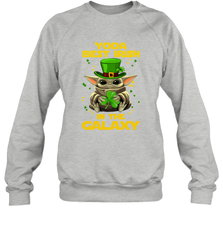 Baby Yoda Best Irish In The Galaxy Sweatshirt - kambletee