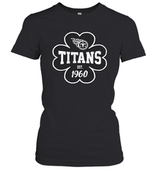 Patrick's Day Shamrock For Tennessee Titans Fans Women's T-Shirt - kambletee