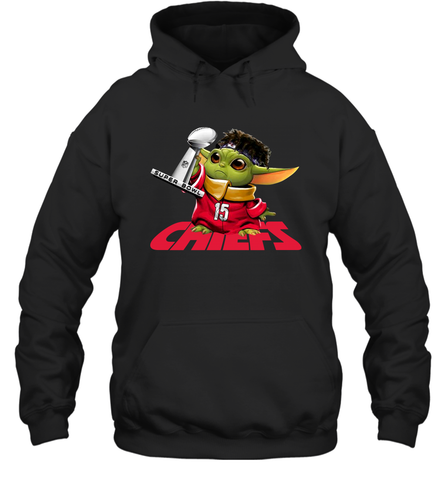 Kansas City Chiefs Baby Yoda Patrick Mahomes Hoodie - kambletee