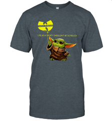 Star Wars Baby Yoda holding Wu Tang Men's T-Shirt - kambletee