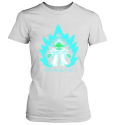 Star Wars Dragon Ball Z Yoda over 9000 It is Women's T-Shirt - kambletee