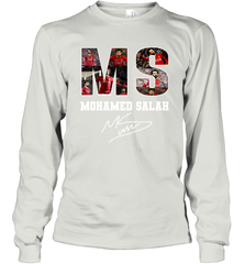 MS Mohamed Salah signature Long Sleeve T-Shirt - kambletee