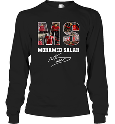 MS Mohamed Salah signature Long Sleeve T-Shirt - kambletee