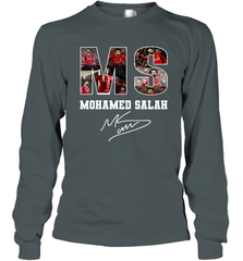 MS Mohamed Salah signature Long Sleeve T-Shirt - kambletee