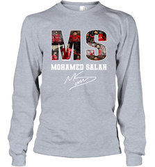 MS Mohamed Salah signature Long Sleeve T-Shirt - kambletee