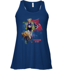 Harley Quinn Houston Texans Of Prey Racerback Tank - kambletee