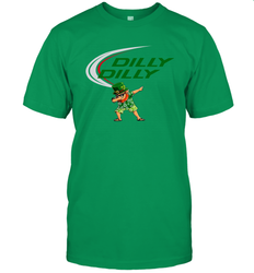 St Patricks day Irish Dilly Dilly Leprechaun dabbing Men's T-Shirt - kambletee