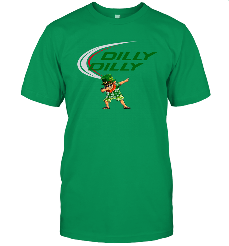 St Patricks day Irish Dilly Dilly Leprechaun dabbing Men's T-Shirt - kambletee
