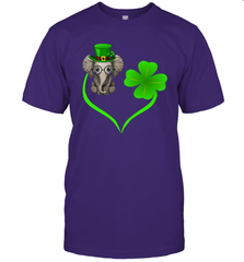Elephant irish heart st patrick's day T-Shirt - kambletee