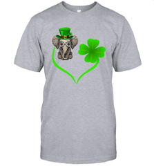 Elephant irish heart st patrick's day T-Shirt - kambletee