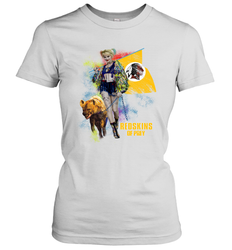 Harley Quinn Washington Redskins Of Prey Women's T-Shirt - kambletee