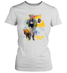 Harley Quinn Washington Redskins Of Prey Women's T-Shirt - kambletee
