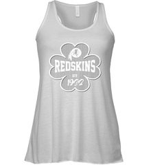 Patrick's Day Shamrock For Washington Redskins Fans Racerback Tank - kambletee
