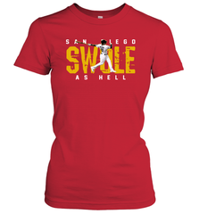 Machado San Diego Safe As Hell Women's T-Shirt - kambletee